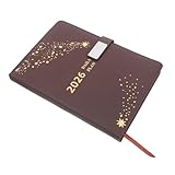 SEWACC Tagebuch mit Monatsindex Tragbarer Organizer für Büro Reisen Notizen für Persönliche und Berufliche Nutzung