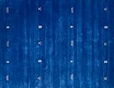 Orientteppich Blau Gabbeh Teppich 100% Wolle Loom Handgefertigt 140 x 200 cm