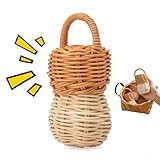 Quorvex Rasseln Für Babys | Rattan Handglocke Beruhigendes Spielzeug Handrasseln | Sinnesentwicklung Handglocke Für Und Mädchen | Ostern Weihnachten Baby Kinder Geschenk