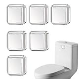 Wandschutzkissen, Türstopper, Wandschutz – Schalldämpfer, 6 Stück, Türgriff-Stöpsel, Türschutz, Wandschutz für Schule