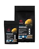 BHK - Koifutter Grow 1,2kg, 3mm Pellets – Hochprotein Koifutter für schnelles Wachstum junger Koi – Schwimmendes Teichfutter Sommerfutter Koi Aufzucht