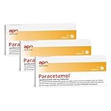apodiscounter Paracetamol 500 mg Tabletten (3x 20 Stück) - Schmerzmittel & Fiebermittel - Schnell wirksam & gut verträglich - Kopfschmerzen, Zahnschmerzen & Erkältung