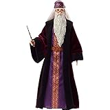 Mattel Harry Potter FYM54 - Professor Dumbledore Sammlerpuppe (ca. 29 cm) mit Hogwarts-Kleidung und Zauberstab, Spielzeug ab 6 Jahren