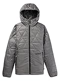 Burton Damen Versatile Heat Hooded Synthetic Insulated Jacket Winterjacke, Sharkskin, Large