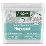 AniForte Denta Clean & Care Fingerpads für Hunde 50 Stück - Fingerlinge zur Zahnpflege & Zahnreinigung, pflegt Zähne & Zahnfleisch, reduziert Plaque, Pads für Mundhygiene & frischen Atem