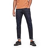 G-STAR RAW Herren 3301 Regular Tapered Jeans, Blau (dk aged 51003-7209-89), 34W / 34L