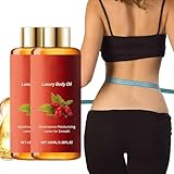 Glow Straff Magic Körperöl 100ml, Magic Luxury Body Oil, Glow Essence Magic Body Strafting Oil, Feuchtigkeit und nahrhafte Creme, Reduziert feine Linien, Verbessert die Elastizität, Sanfte Formel (2)