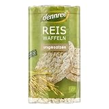 dennree Reiswaffeln, ungesalzen, 100g (1)