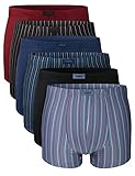 7 Days Herren Retro Shorts als 6er oder 12er Pack aus Microfaser mit Elasthan 6er Pack XL