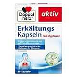 DOPPELHERZ Erkältungskapseln Eukalyptusöl 40 St