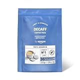 by Amazon Kaffeepads Decaf 100% Arabica, Geeignet für Senseo Maschinen, Mittlere Röstung, 36 Stück, 1er-Pack