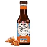 Schwartau Coffee Shop Zuckerfreier Karamell-Sirup – Barista-Qualität für Kaffee-Kreationen, Natürlicher Geschmack ohne Farbstoffe, 200ml