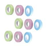 Healeved 36 Rollen Wimpernband Wimpernbänder Schönheitssalon Klebeband DIY Wimpernverlängerungsband Wimpern Pfropfband Atmungsaktives Mädchen Wimpern Pfropfband Wimpern