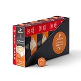 Tchibo Cafissimo Vorratsbox Caffè Crema vollmundig Kaffeekapseln, 120 Stück – 4x 30 Kapseln (Kaffee, ausgewogen und vollmundig), nachhaltig & fair gehandelt