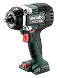 metabo Akku-Schlagschrauber SSW 18 LTX 800 BL - 18 V, 800 Nm Drehmoment, 1/2' Außenvierkant, 12 Drehmomentstufen - Brushless Motor, APS-Modus, LED-Arbeitslicht, Aluminiumdruckguss-Getriebegehäuse