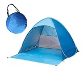 YHAILI Outdoor Automatik Schnell Öffnen Camping Zelt Outdoor Quick Setup Zelt mit Tragetasche Ausdauernd 2-3 Personen Strandzelt