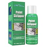 Paint Stripper | 100ml Effizienter Abbeizmittel Für Holz Und Metall | Spurenloser Reinigungs Farb Und Lackentferner Gel Paint Remover | Hocheffizienter Auto Farbentferner Für Metalloberflächen