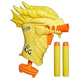 NERF MicroShots Dungeons & Dragons Palarandusk Blaster, 2 Elite 2.0 Darts für Kinder, D&D Blaster für Kinder ab 8 Jahren