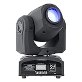 ZKYMZL Moving Head Lights Stage Lights 8 GOBO Rainbow DJ Lights Disco Lights 8 Colors 9/11 Channels LED Strobe Lights DMX512 Control for Disco KTV Club Party