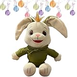Plüschtier, Kaninchen, Cartoon, Kuscheltier | Kuschelspielzeug für Kinder, Urlaubsdekoration, beruhigendes Schlafspielzeug für den Schreibtisch im Auto