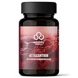 edubily nutrition® Astaxanthin - 8 mg pro Kapsel - Premium Markenrohstoff von Algalif aus isländischen Algen (Haematococcus Pluvialis) - Vegan - Laborgeprüft - 120 Kapseln im Braunglas