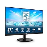 Philips 275V8LA - 27 Zoll QHD Monitor, Lautsprecher, FreeSync (2560x1440, 75 Hz, DisplayPort, HDMI) schwarz