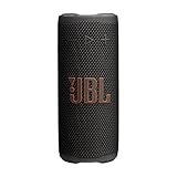JBL Grip Kompakter Bluetooth Lautsprecher, JBL Pro Sound mit AI Sound Boost, IP68 Wasser- und Staubdicht, Umgebungslicht, Bis zu 14h Wiedergabe, Auracast Multi-Speaker, JBL Portable App, Schwarz