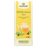 Alnatura Bio Pfefferminz Tee, 20 Beutel, 30g