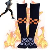 Elektrische Thermosocken | Beheizte Socken für Herren, Winter, kalte Füße, Motorrad, Snowboating, Thermo-Socken, wiederaufladbar, waschbar, elektrische Socken für Damen