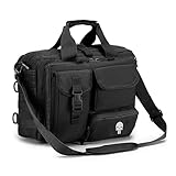 SPAHER Aktentasche Herren Laptoptasche 14/15.6/17.3 Zoll Business Tasche Taktische Arbeitstasche Herren Tasche Umhängetasche Schultertasche Oxford Messenger Bag Männer Geschenk für Frauen Männer