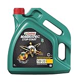 Castrol MAGNATEC 5W-20 E STOP-START Engine Oil 4L, (4L) UK