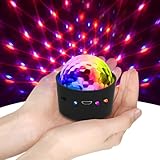 Mini Discokugel, Disco Lichter LED Party Lights Musikgesteuert Disco Party licht，Nachtlicht für Kinder Parties Geburtsta