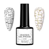 Frischer Nagellack, knisternder Gel-Nagellack, hochpigmentiertes Gel, für Mädchen, Maniküre-Zubehör für Mädchen, für Ball, Treffen, Sammeln, Zuhause