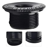 Solaughguy Kurbelbefestigungsschraube aus Aluminiumlegierung für Rennrad und Mountainbike, M15//M19/M20 Kurbelgarniturschraube mit schwarzer Kurbelabdeckung, kompatibel mit Road (M19)