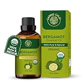 Carno Calm Bergamotte Ätherisches Öl 30ml | 100% Reines & Natürliches Ätherisches Öl Bergamotte | Für Diffusor, Aromatherapie, Raumduft, Seifen & Kerzenherstellung | 1 fl oz