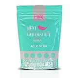 Next Generation Wax Aloe Vera Wachsperlen (800 g) – Premium Wachs geeignet für sensible Haut – Veganes Waxing ohne Vliesstreifen, Haarentfernung ab 1 mm Haarlänge, Brazilian Waxing