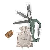 Gipfelgaudi Multitool Karabiner I Gipfelhelfer - ideal zum Wandern, Picknick & mehr I Plastikfreier Karabiner to Go aus rostfreiem Edelstahl
