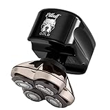 Skull Shaver Pitbull Gold Pro Rasierer für Kopf/Glatze und Gesicht, Herren-Elektrorasierer