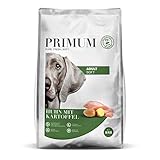 Primum - Soft Huhn mit Kartoffel - 5 kg - Halbfeuchtes Hundefutter - Getreidefreies Trockenfutter - Hoher Fleischanteil - Optimal verdaulich