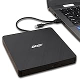 acer Externes CD/DVD-Laufwerk für Laptop:USB 3.0 Typ-C, RW-Unterstützung, DVD-Player & Brenner, High-Speed, Plug-and-Play.Kompatibel mit Laptop-PCs, Windows 11/10/8/7, Mac, Linux