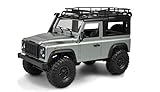 Amewi D90X12 Scale Brushed 1:12 RC Modellauto Elektro Scale Crawler Allradantrieb (4WD) Bausatz 2,4G, Grau, Silber