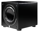 ELAC Reference Serie RS500-SB Subwoofer mit 10” Treiber, geschlossen, via App steuerbar, 500W Verstärkermodul, Seidenmatt Schwarz