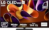 LG OLED65G49LS TV 65' (165 cm) OLED evo Fernseher (α11 4K AI-Prozessor, webOS 24, Dolby Vision, bis zu 120Hz) [Modelljahr 2024]