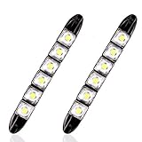 HEHEMM 6 LED Flexible 12V Auto Truck Tagfahrlicht Signallampen DRL Auto Nebel Tagfahrlicht wasserdichte LED Autolichter