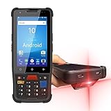 Barcode Scanner Android 12, 4 Zoll Rugged PDA Wi-Fi Handheld Mobile Computer Datenterminal 3+32GB Bluetooth GPS 1D 2D QR Barcode Leser