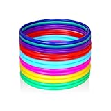 TYFGRT 15-Teiliger Ringwurfring, Ringwurfspiel, Plastikringring, Kinderspielzeug, Mini-Wurfring, Partyspiel, Kreatives Kinderspiel