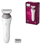 PHILIPS Lady Shaver Series 6000 BRL126/00 Schnurlos mit Nass- und Trockenanwendung, Weiß