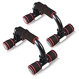 Flintronic Liegestützgriffe Push Up Stand Bars, 2er Set Push Up Bars, Rutschfeste Liegestützgriffe, Liegestütze Griff für Muskeltraining und Krafttraining