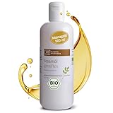 Classic Ayurveda Massageöl Öl – Gereiftes Bio Sesamöl (500 ml), neutral & intim geeignet, reines Ayurveda Öl für die tägliche Massage & Pflege