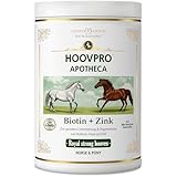 COOPER & BURTON Biotin Zink Pro Huf Complex 750 g – Hochdosierte Rundum-Versorgung für Pferde & Ponys- Premium Pulver für Hufe, Haut, glänzendes Fell & Immunabwehr - bei Mauke, Hufproblemen